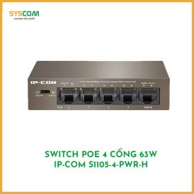 SWITCH POE S1105-4-PWR-H