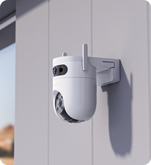 Camera 2 mắt ngoài trời thông minh Ezviz H9C 3MP+3MP đàm thoại 2 chiều, cảnh báo chủ động