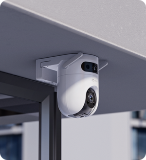 Camera 2 mắt ngoài trời thông minh Ezviz H9C 3MP+3MP đàm thoại 2 chiều, cảnh báo chủ động