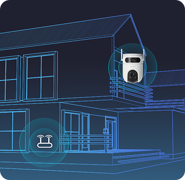 Camera 2 mắt ngoài trời thông minh Ezviz H9C 3MP+3MP đàm thoại 2 chiều, cảnh báo chủ động Camera 2 mắt ngoài trời thông minh Ezviz H9C 3MP+3MP đàm thoại 2 chiều, cảnh báo chủ động