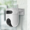 Camera 2 mắt ngoài trời thông minh Ezviz H9C 3MP+3MP đàm thoại 2 chiều, cảnh báo chủ động