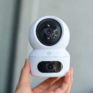 Camera ống kính kép thông minh Ezviz H7C 4MP+4MP, hồng ngoại 10m, phát hiện con người, phương tiện