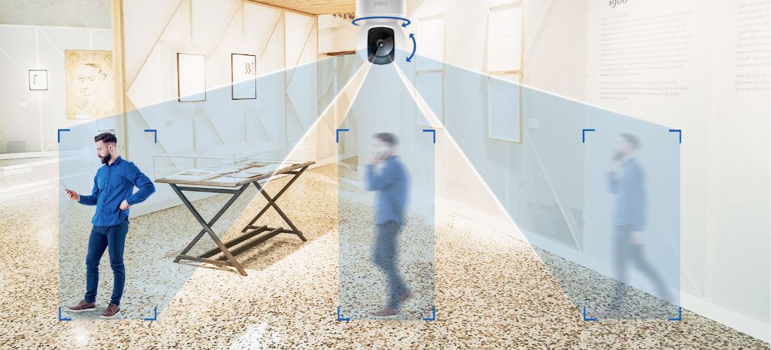 Camera quay quét 360 độ TP-Link Tapo C212 2K 3MP, đàm thoại 2 chiều, phát hiện chuyển động