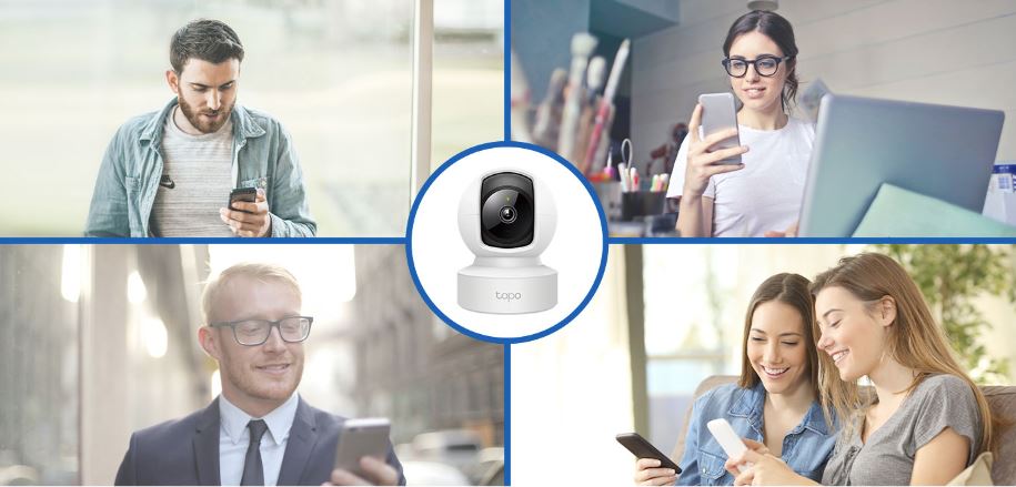 Camera quay quét 360 độ TP-Link Tapo C212 2K 3MP, đàm thoại 2 chiều, phát hiện chuyển động