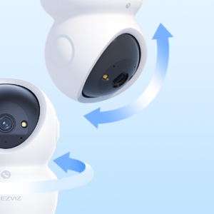 Camera Wifi trong nhà Ezviz H6C G1 4K 8MP Kết nối Wi-Fi 6 băng tần kép 2.4GHz/5GHz, Phát hiện chuyển động thông minh