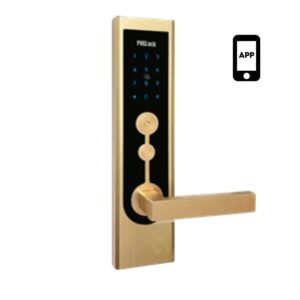 Khóa cửa thông minh thẻ MI, mật mã và chìa khóa cơ PHGLock KR8131 (Tùy chọn APP)